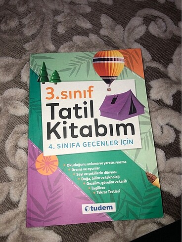 Tudem 3. Sınıf tatil kitabı