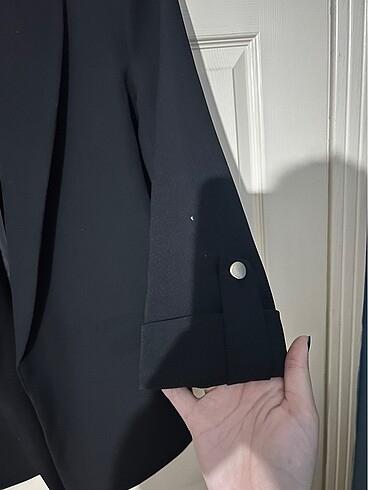 m Beden Siyah blazer ceket
