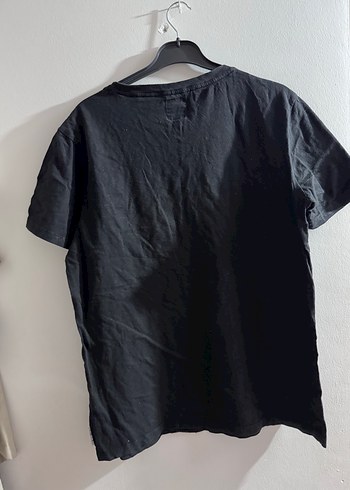 Siyah Baskılı Oversize Tişört Beast - Görsel 2