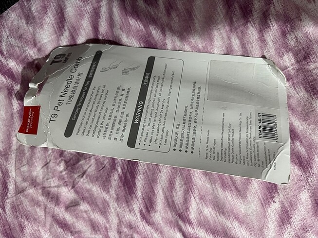 Kedi köpek tarağı - Görsel 2