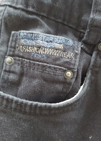 Erkek Çocuk Lacivert Kemerli hafif likralı kumaş Pantolon - Görsel 4