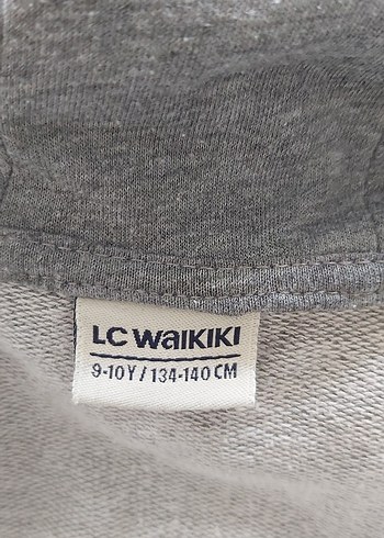 Gri Erkek Çocuk Fermuarlı Sweatshirt - Görsel 3