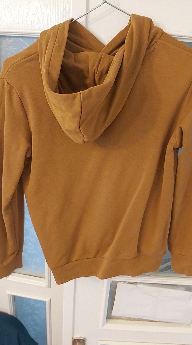 çocuk Kahverengi Kapüşonlu Sweatshirt - Görsel 2