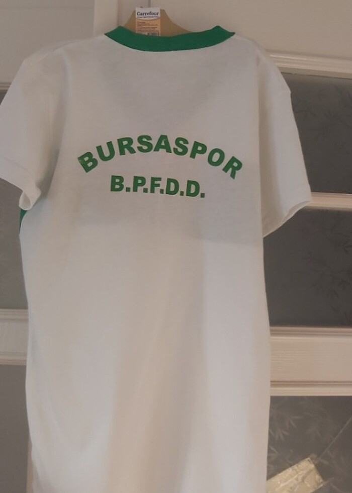 BursaSpor antrenman şort ve t-şhirt - Görsel 2
