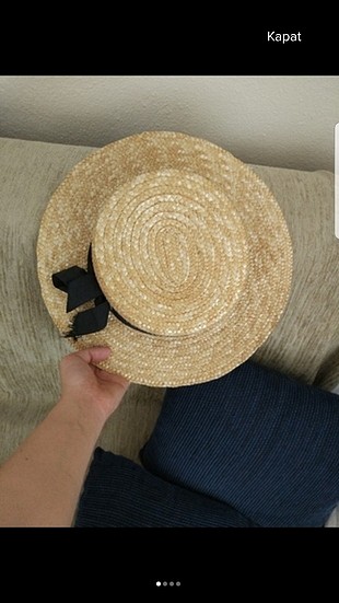 hasır şapka