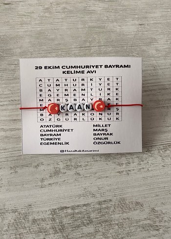 29 Ekim Bileklik