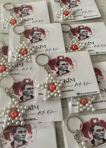 Zara 29 Ekim anahtarlık