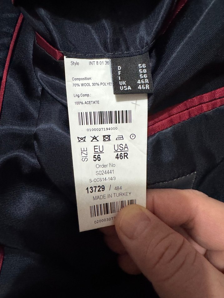 Sarar Lacivert Erkek Ceket - Görsel 3