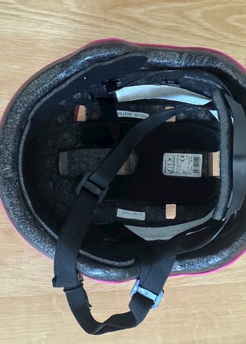 Pembe Renkli decathlon kask - Görsel 2