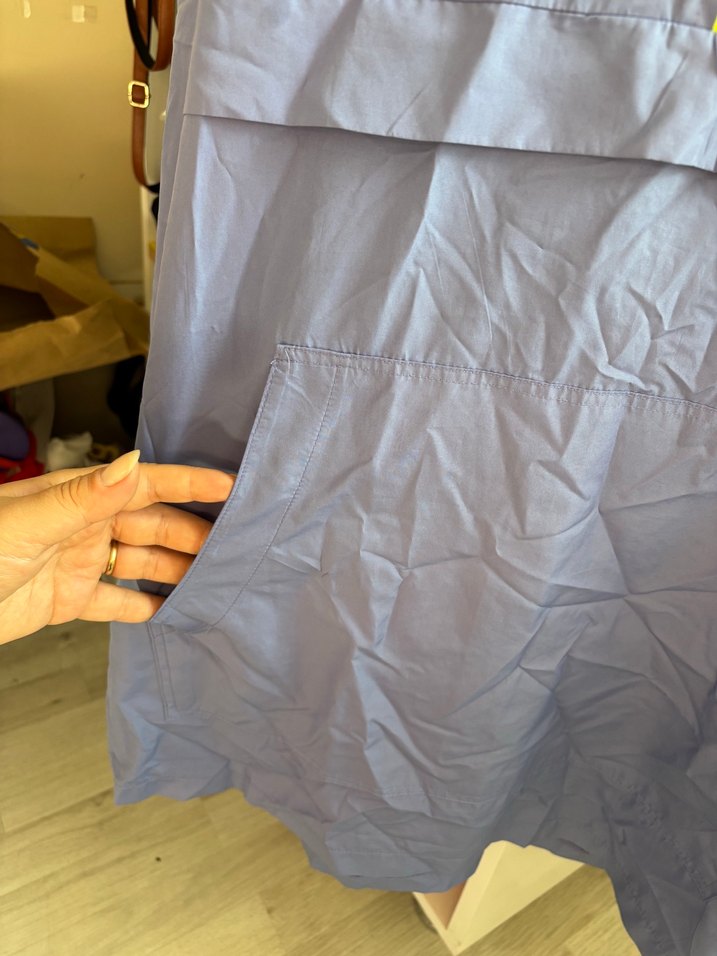 Kadın Midi Boy Kapüşonlu Yağmurluk - Görsel 2