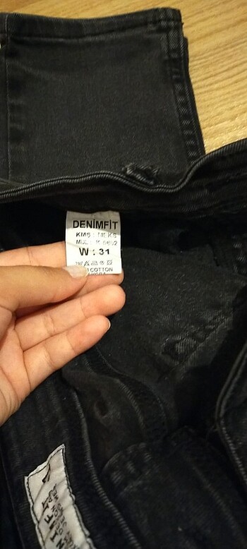 31 Beden Jeans erkek kot pantolon