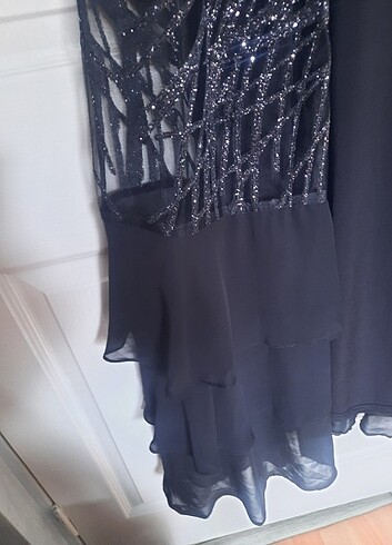 siyah elbise - Görsel 6