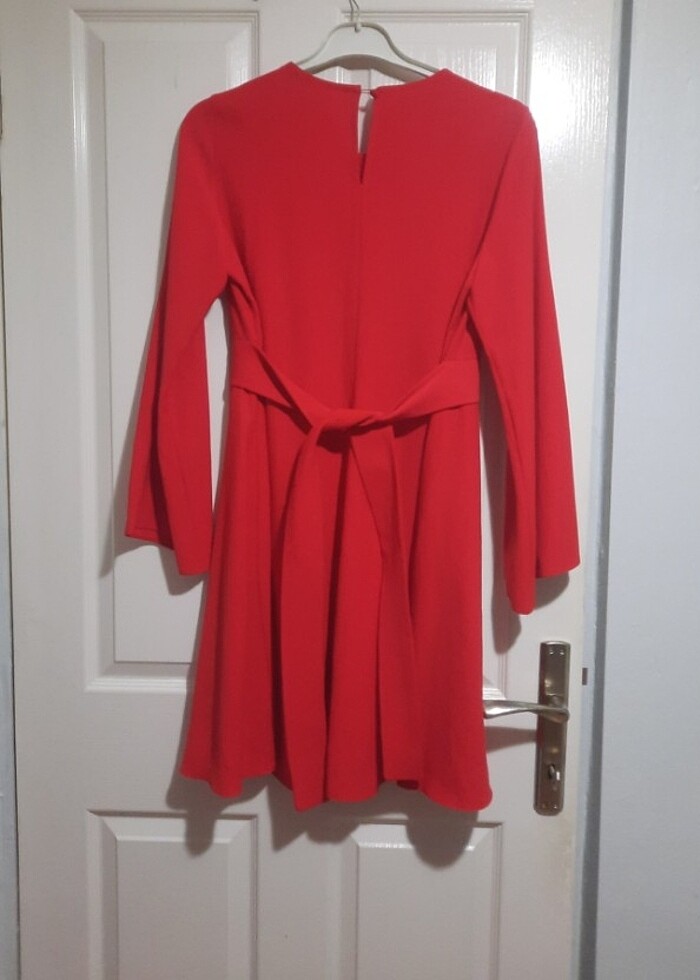 nocturne kırmızı elbise  - Görsel 3