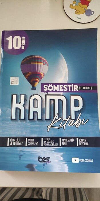 10. Sınıf Beş Yayınları Kamp Kitabı.
