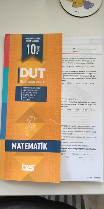 Beş Yayınları 10. Sınıf Matematik Uygulama Testleri 