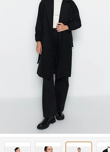 Trendyolmilla siyah kaban - Görsel 2