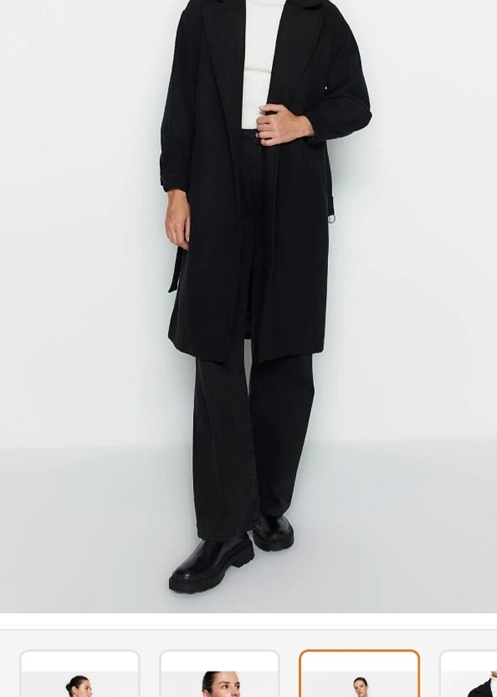 Trendyolmilla siyah kaban - Görsel 2