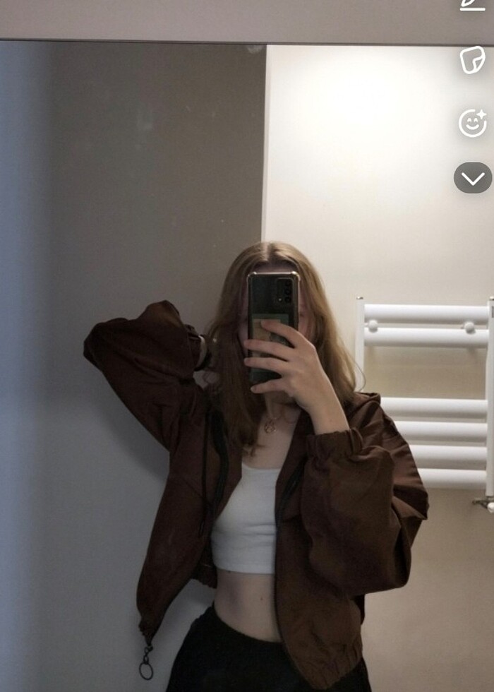 Kahverengi ceket  - Görsel 2