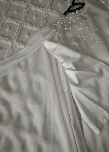 Beyaz nikah elbisesi - Görsel 3