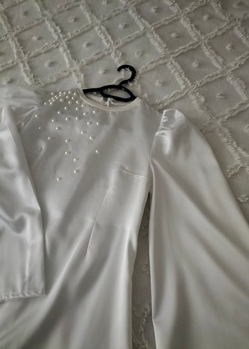 Beyaz nikah elbisesi - Görsel 2