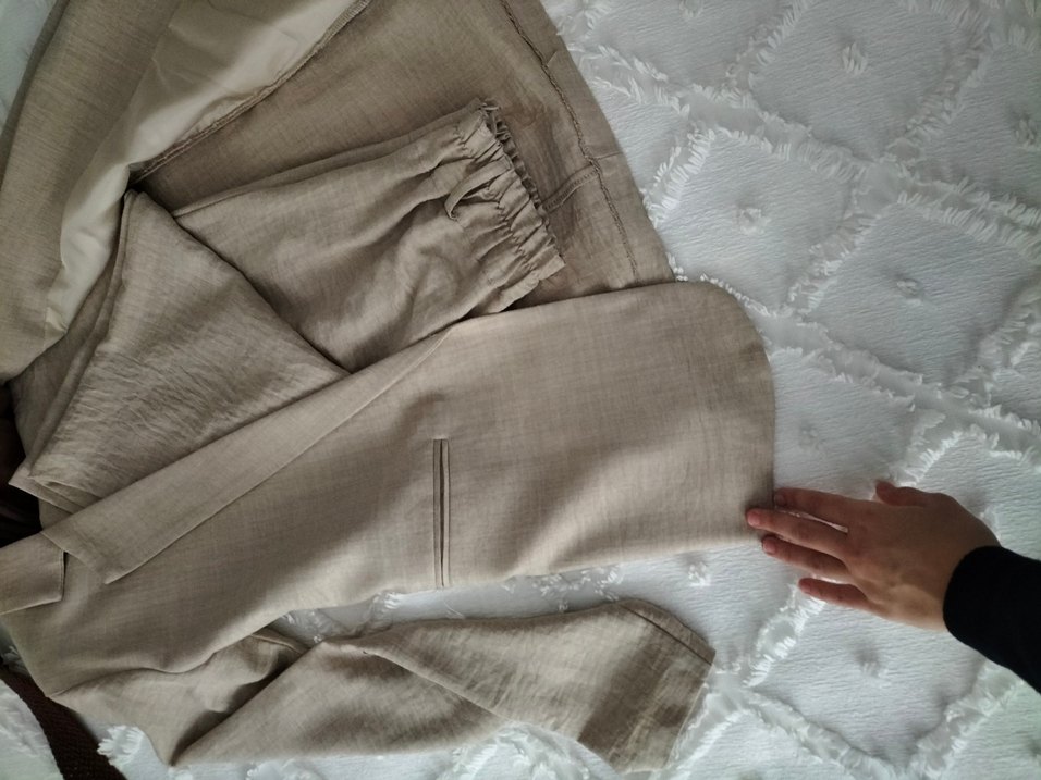 Keten Blazer takım - Görsel 2