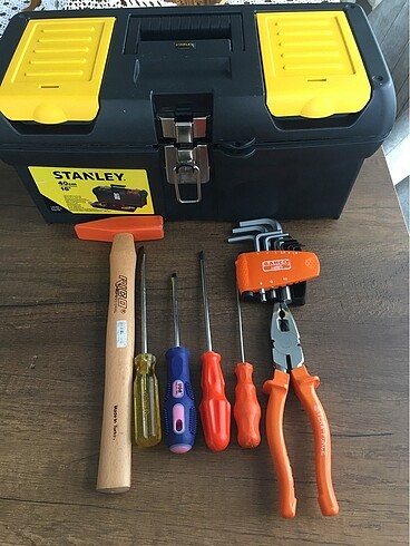 STANLEY takım çantası ve el aletleri