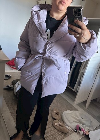 m Beden Bershka şişme mont
