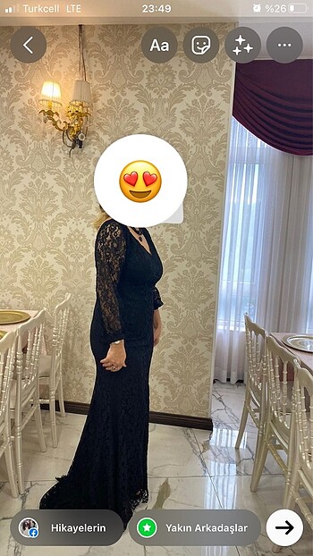 Diğer Kuyruklu dantel abiye elb