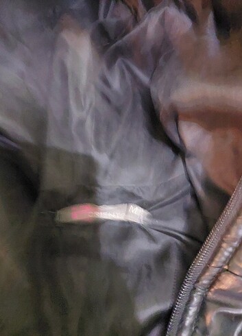 Bayan parlak mont - Görsel 5