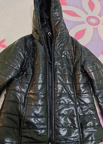 Bayan parlak mont - Görsel 7