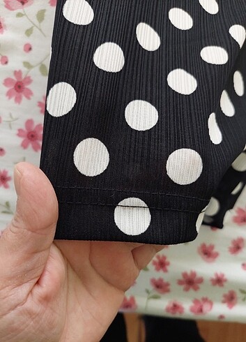 Bol paça beli lastikli pantalon  - Görsel 6