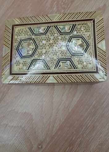 Diğer Antika Sedef Kakma Kutu