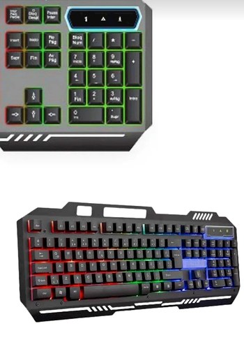 Beden Renk blic klavye mouse set rgb