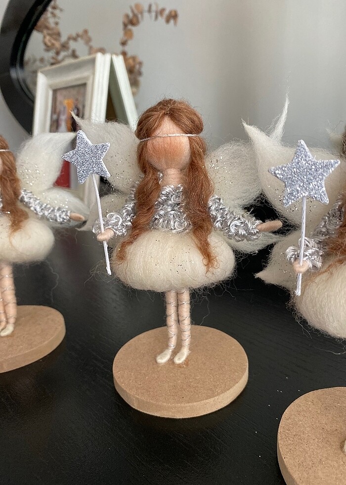 Keçe peri bebek - Görsel 2