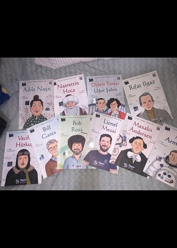 Ünlü Kişilikler Çocuk Kitapları Seti - Görsel 2