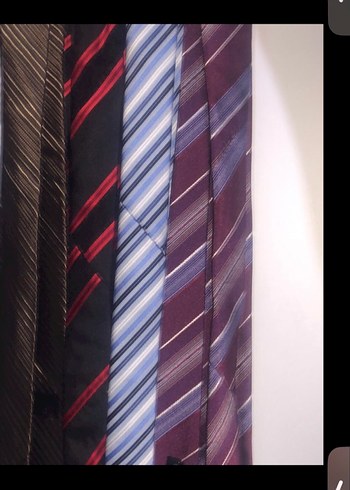 Çok Renkli Klasik Erkek Kravatları - Görsel 2