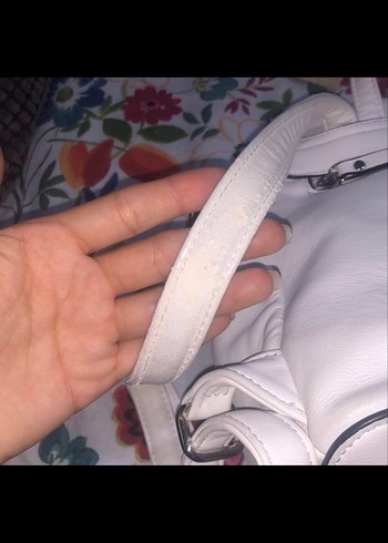 Beyaz Derimod Kadın Sırt Çantası - Görsel 2