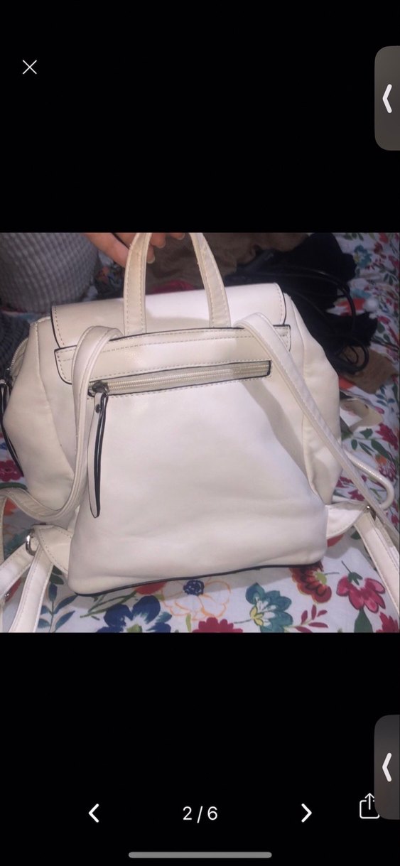 Beyaz Derimod Kadın Sırt Çantası - Görsel 3