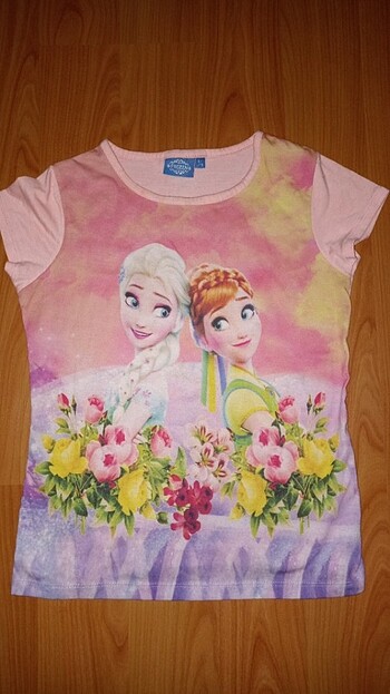 Kız çocuk Elsa Anna t-shirt 