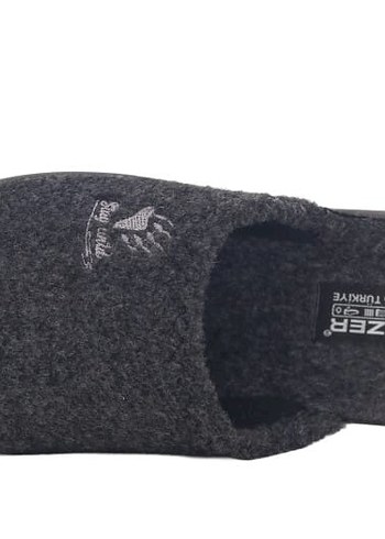 Gezer  Erkek Ev Terliği, Keçeli - Görsel 2