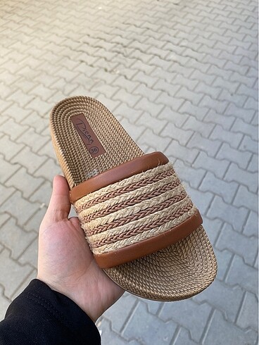 Hasır model terlik
