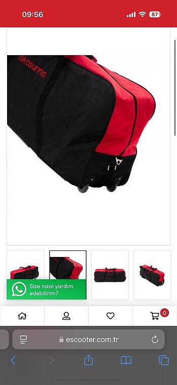 Beden Scooter taşıma çantası
