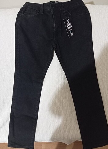 Siyah Jeans, kot, denim, erkek, sıfır ürün 31/30