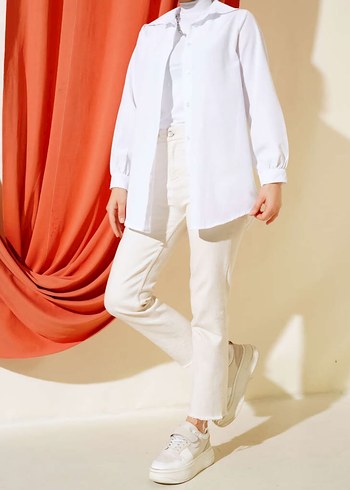 #gömlek #beyazgömlek #basicgömlek - Görsel 8