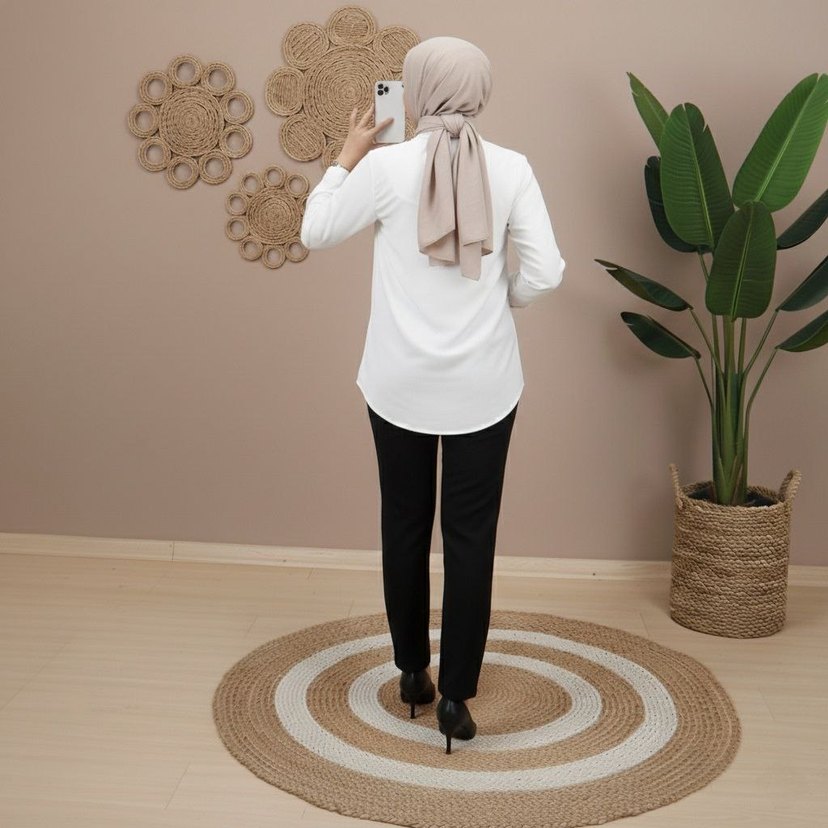 #gömlek #beyazgömlek #basicgömlek - Görsel 5