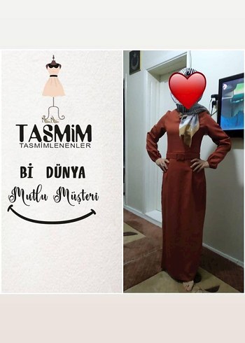 #kalemelbise #elbise #krepelbise - Görsel 8