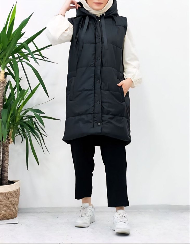 #şismeyelek #yelek #tesettüryelek - Görsel 2