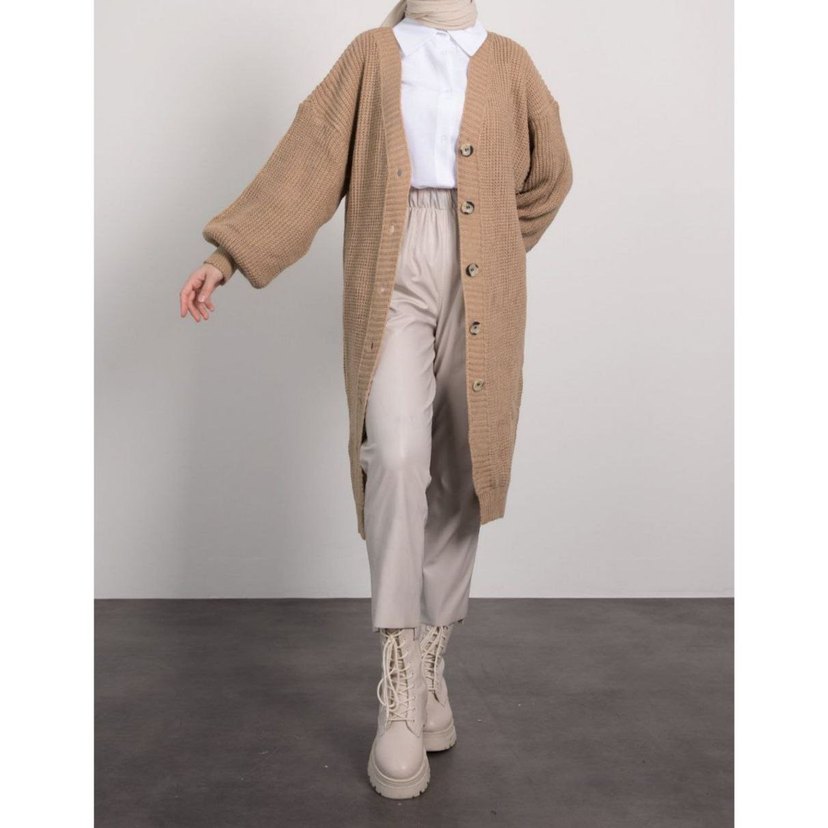 #hırka #trikohırka #uzunhırka - Görsel 2