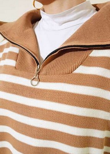 #trikotunik #çızgilitunik #trikokazak - Görsel 4