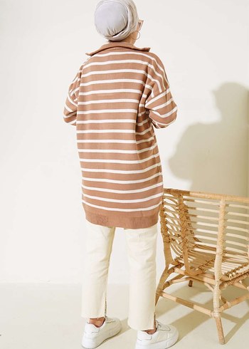 #trikotunik #çızgilitunik #trikokazak - Görsel 6